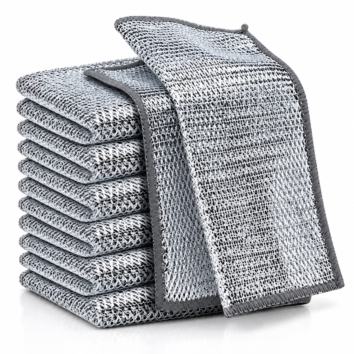 Swappy Two-Layer Non-Scratch Wire Cleaning Cloth – 10 Pcs