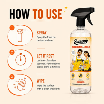 Swappy Kitchen Cleaner Spray – 500ml