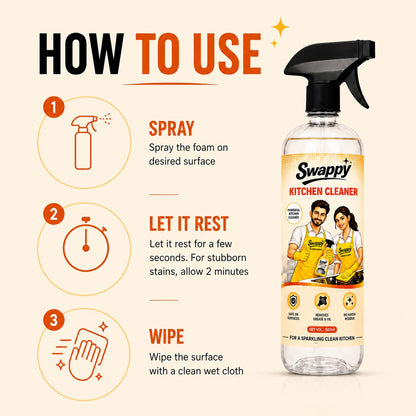 Swappy Kitchen Cleaner Spray – 500ml